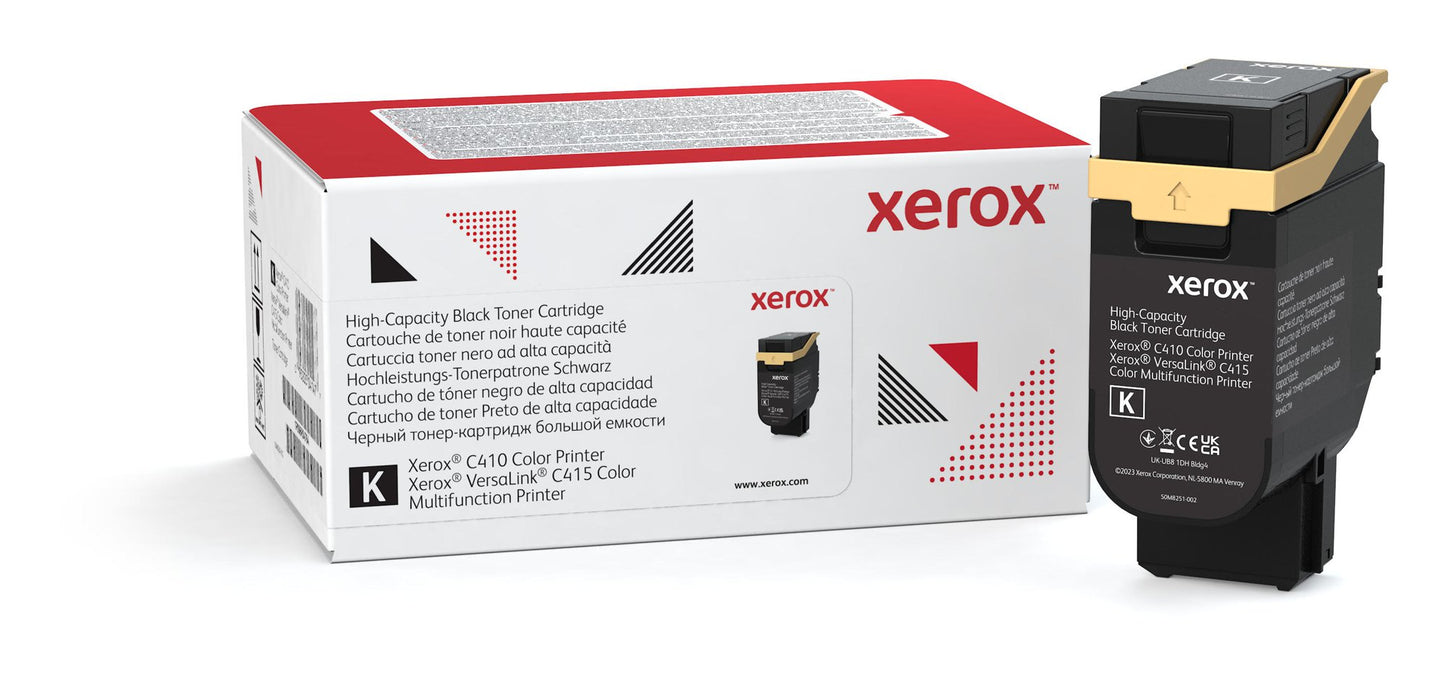 Original Xerox C410 C415 Black High Yld Toner 006R04685