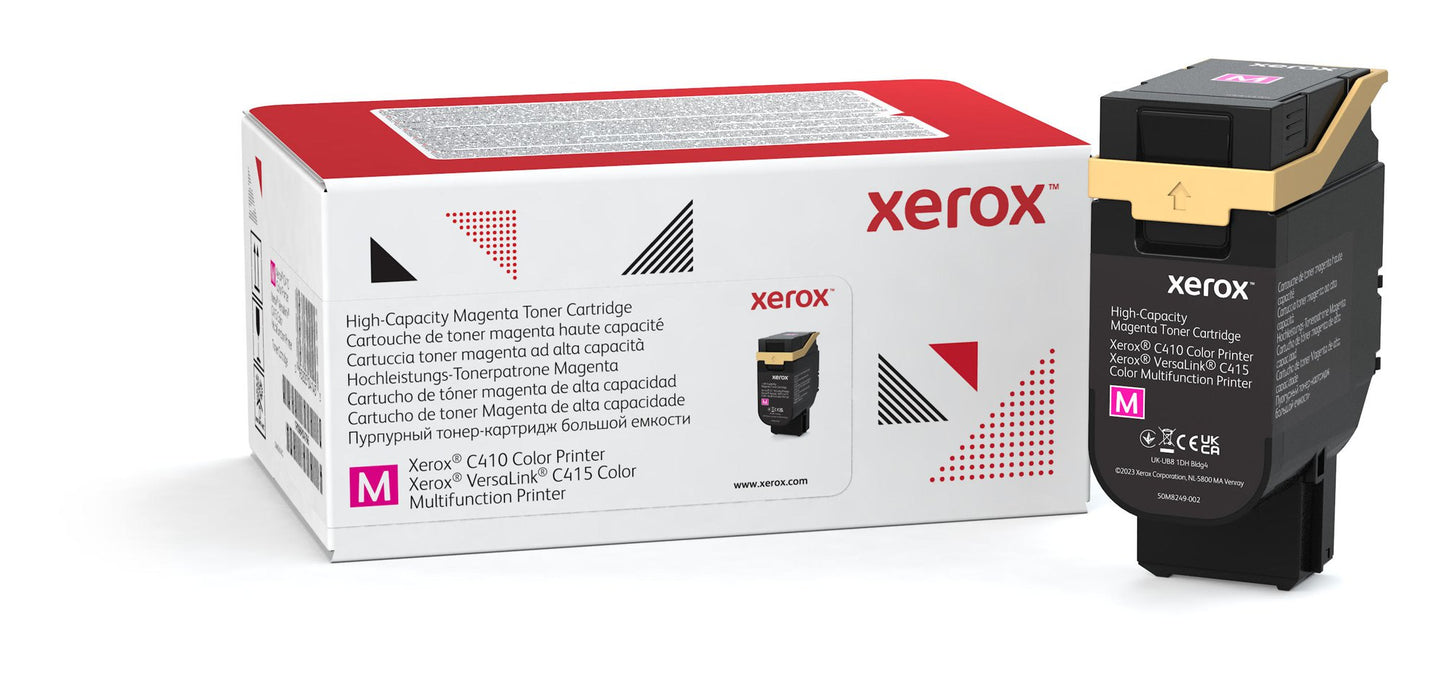 Original Xerox C410 C415 Magenta High Yld Toner 006R04687
