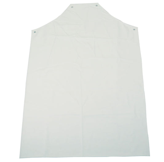 Beeswift PVC Apron H-W 42”X36”Pk 10 White 42 (Box of 10)