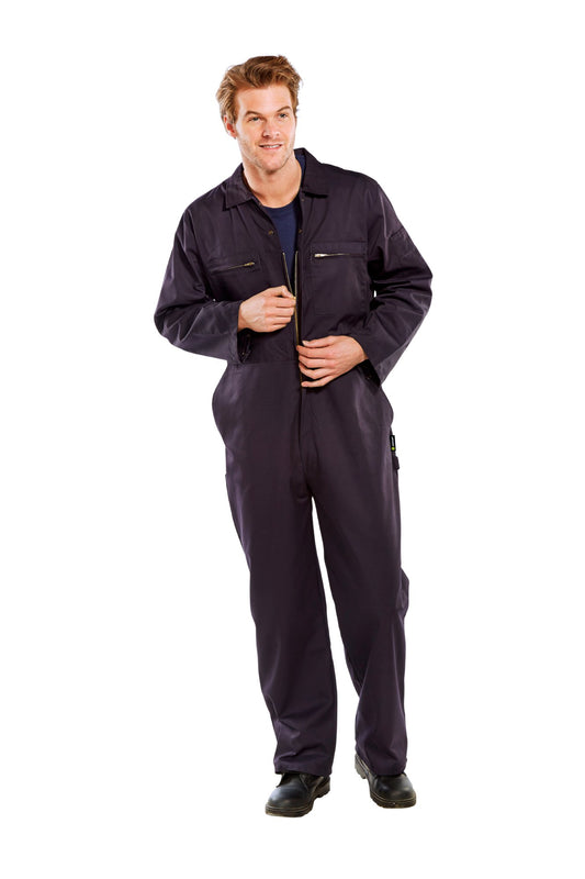 Beeswift Heavy Weight Boilersuit Navy Blue 42