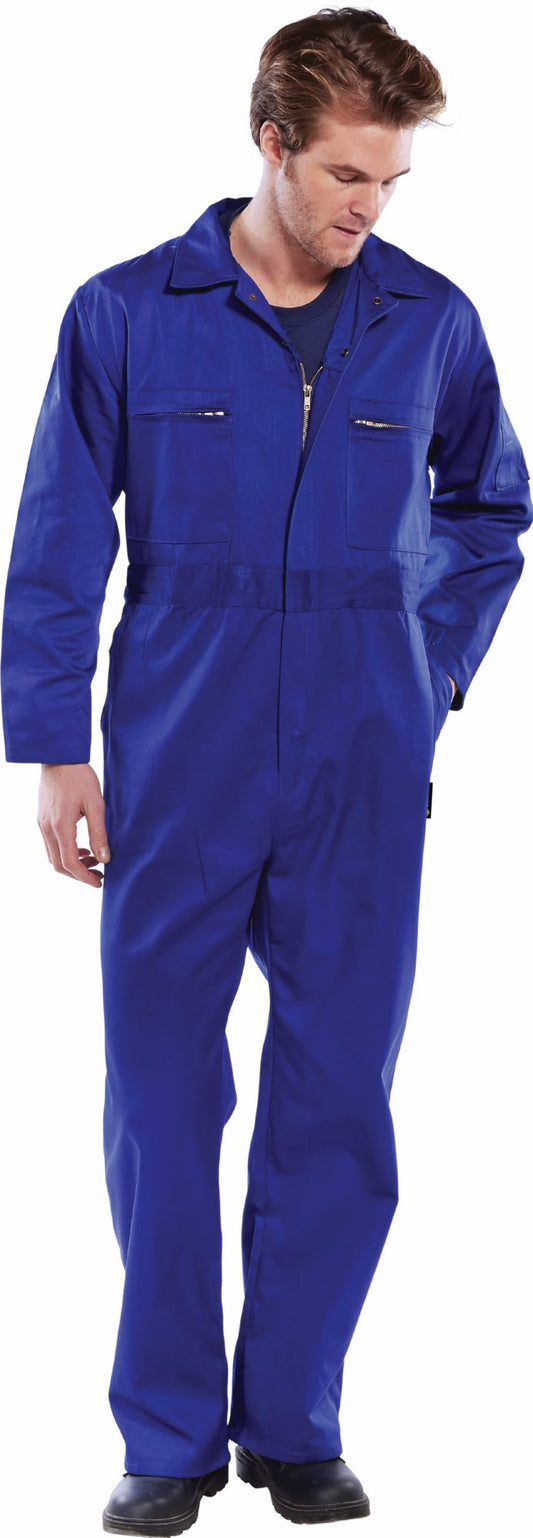 Beeswift Heavy Weight Boilersuit Royal Blue 58