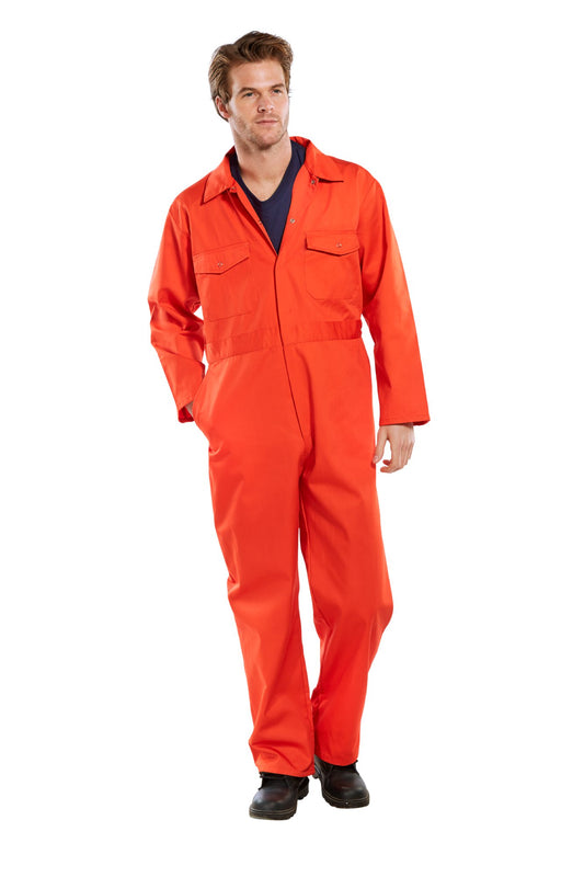 Beeswift Boilersuit Orange 54