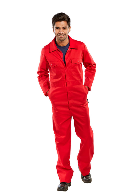 Beeswift Boilersuit Red 52