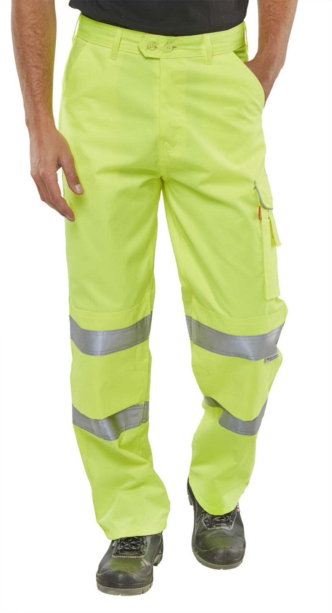 Beeswift Poly Cotton Trousers En471 Saturn Yellow 38