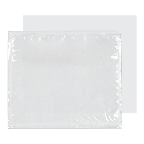 Blake Packaging Envelopes C7 Document Enclosed Wallet Plain Clear Peel and Seal 30mu 123x111mm (Pack 1000) - PDE10
