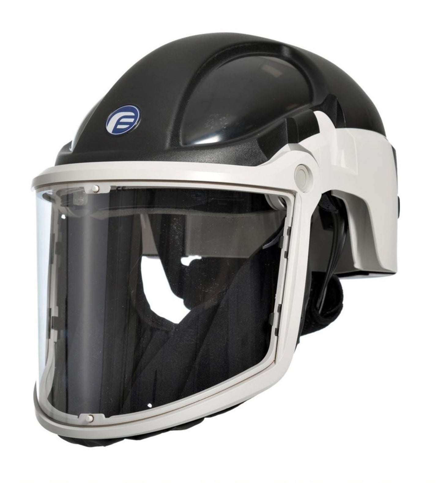Gentex Pf3000 Hard Hat (Black) Papr Clear Visor P3