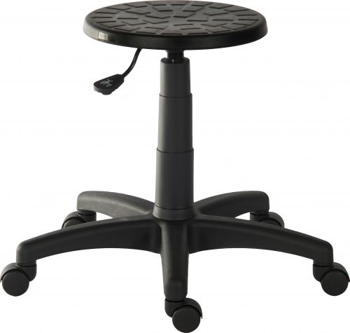 Polly PU Stool Black - 1850 DD