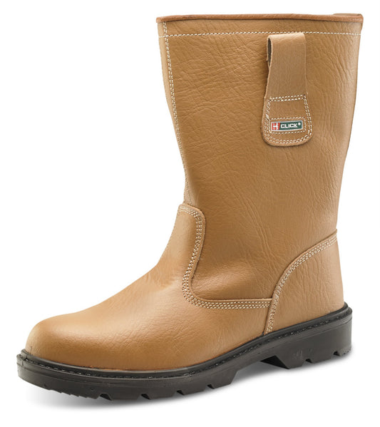 Beeswift Rigger Boot Unlined Tan 08