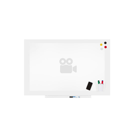 Rocada Skinmatt Drywipe Board Lacquered Matte Surface - 1000x1500mm Matte White - 6421MATT DD