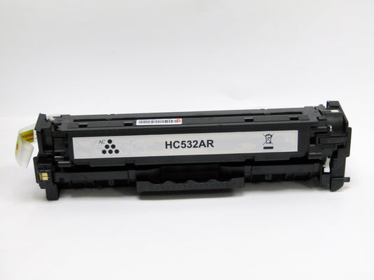 Remanufactured HP CC532A Yellow Toner Ctg