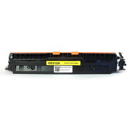 Remanufactured HP CE312A Yellow Toner Ctg also for 126A Canon 729
