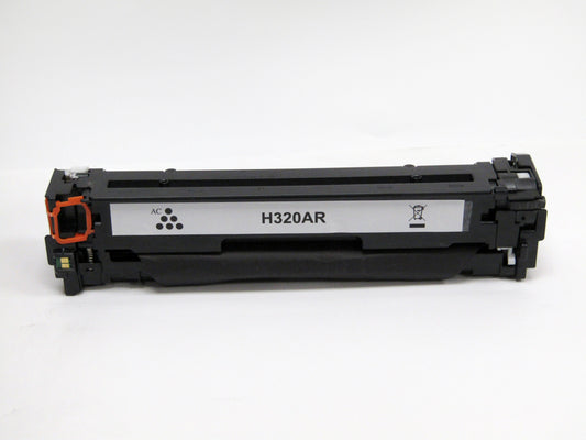 Remanufactured HP CE320A Black Toner Ctg
