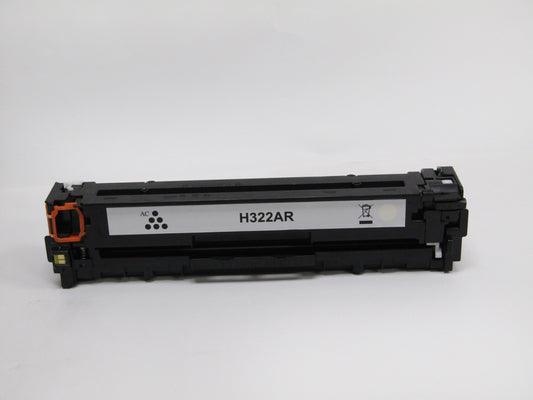 Remanufactured  HP CE322A Yellow Toner Ctg