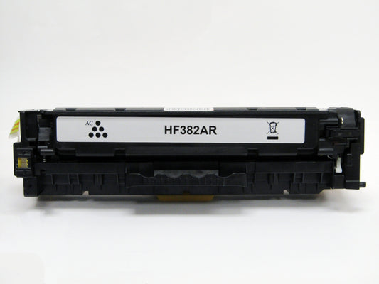 Remanufactured HP CF382A Yellow Toner Ctg also for 312A
