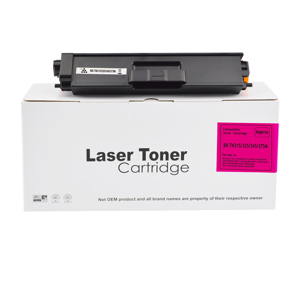 Reman Brother TN325M Magenta Toner Ctg