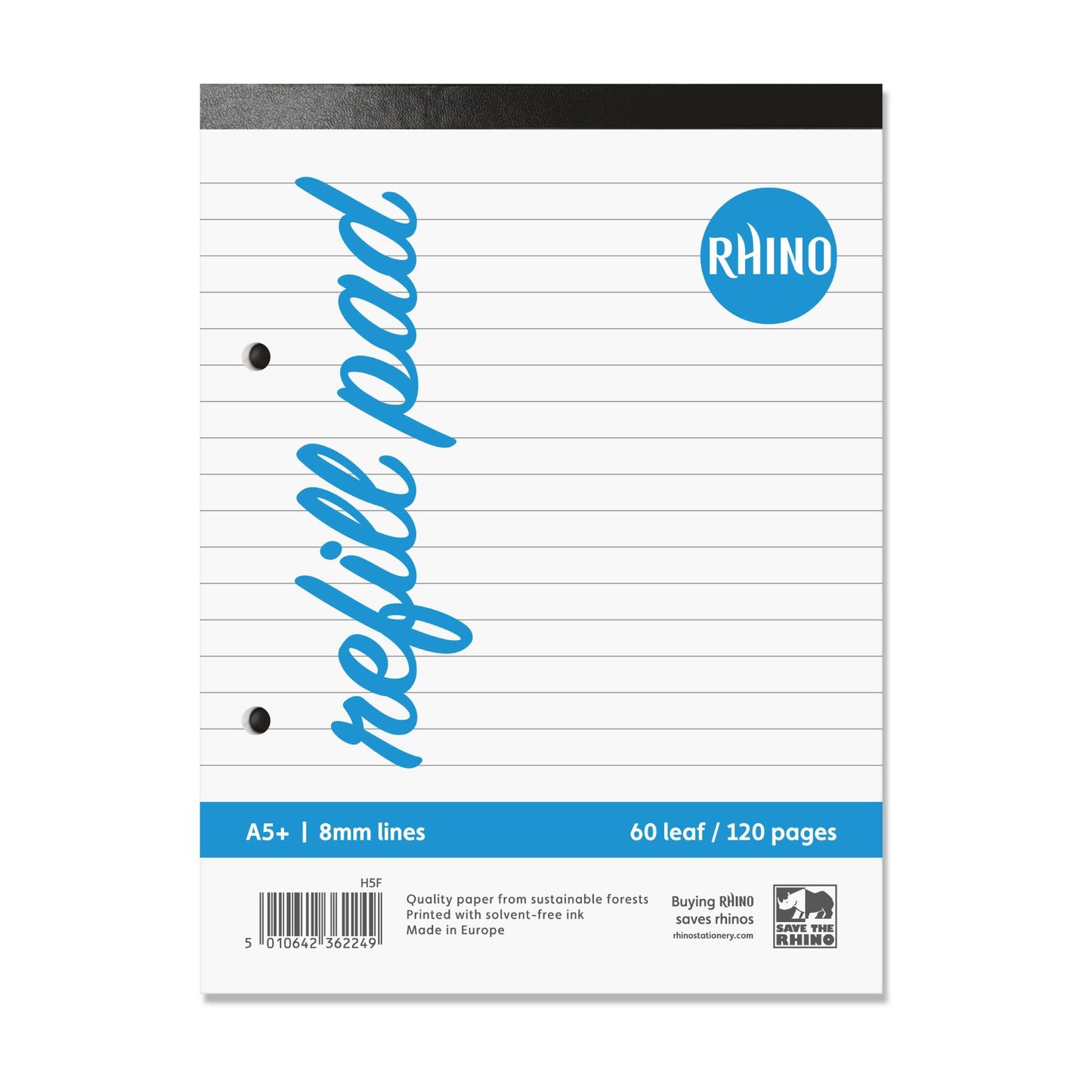 RHINO 8 x 6 Refill Pad 60 Leaf F8 (Pack of 6)