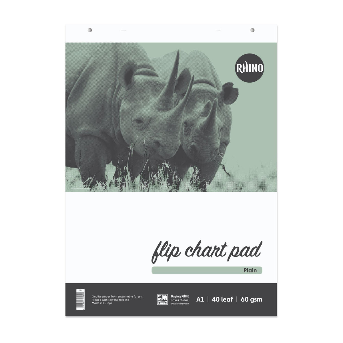 RHINO Office A1 Flip Chart 40Lf B