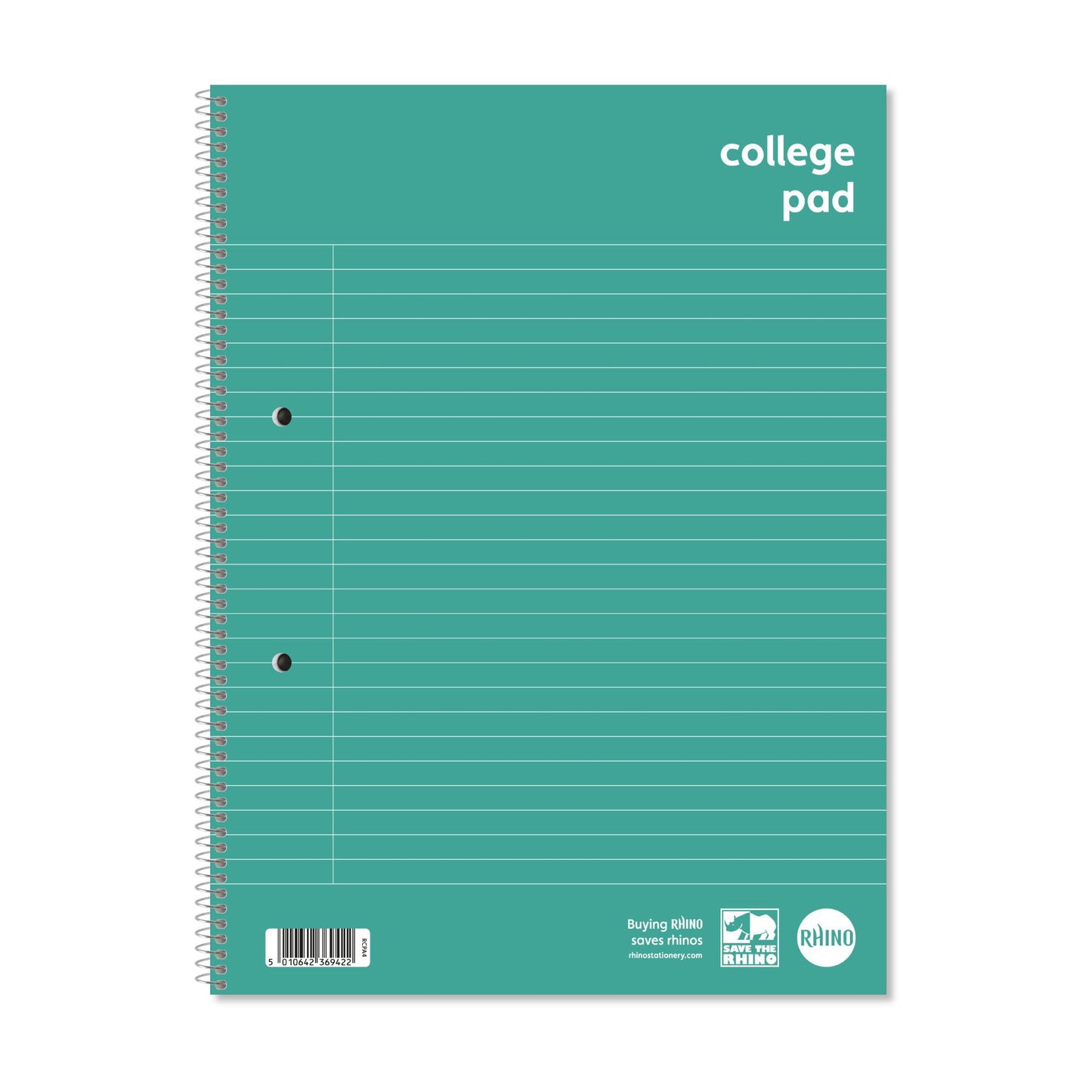 RHINO A4+ College Pad 70 Leaf F8M (Pack of 10)