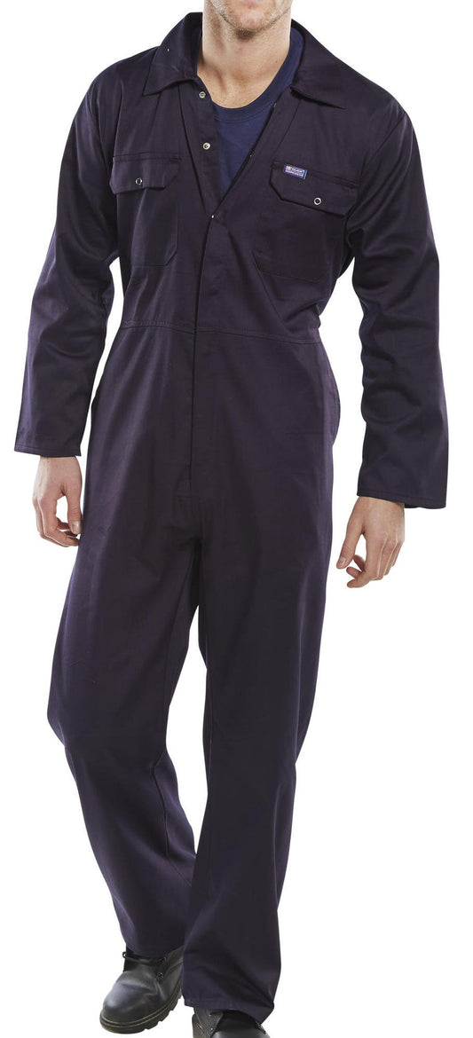 Beeswift Regular Boilersuit Navy Blue 44