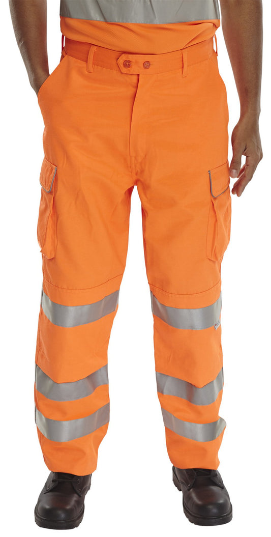 Beeswift Railspec Trousers Orange 44T