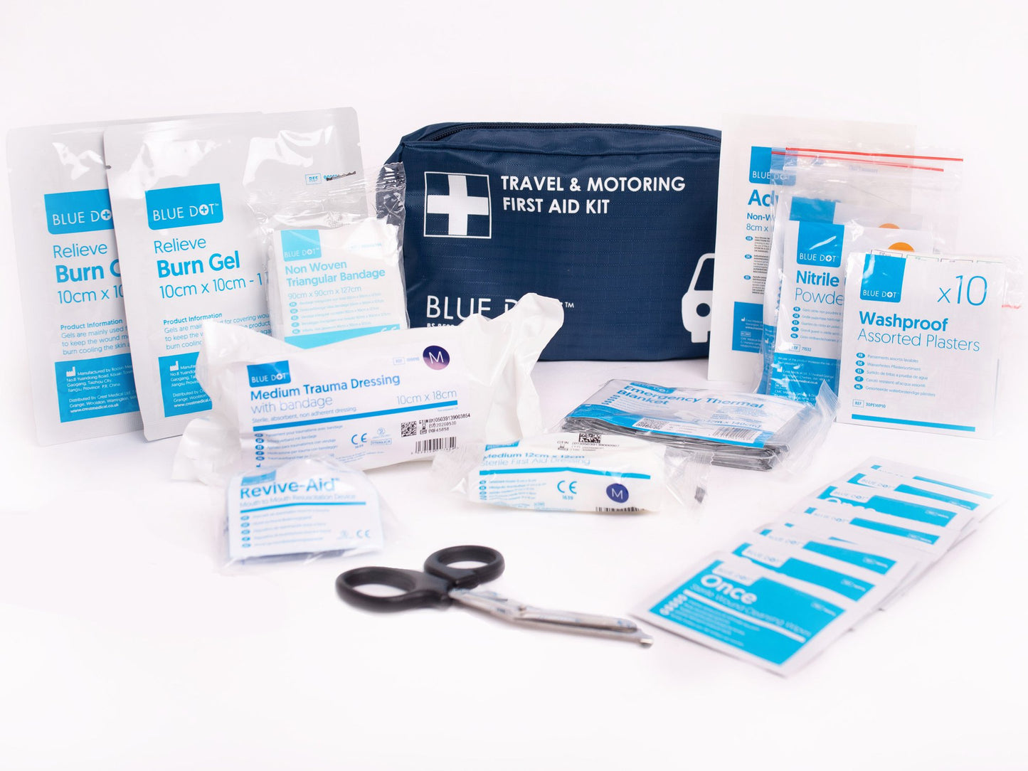 Blue Dot BS 8599-1 (2019) Travel Kit In Blue Printed Bag (Each)