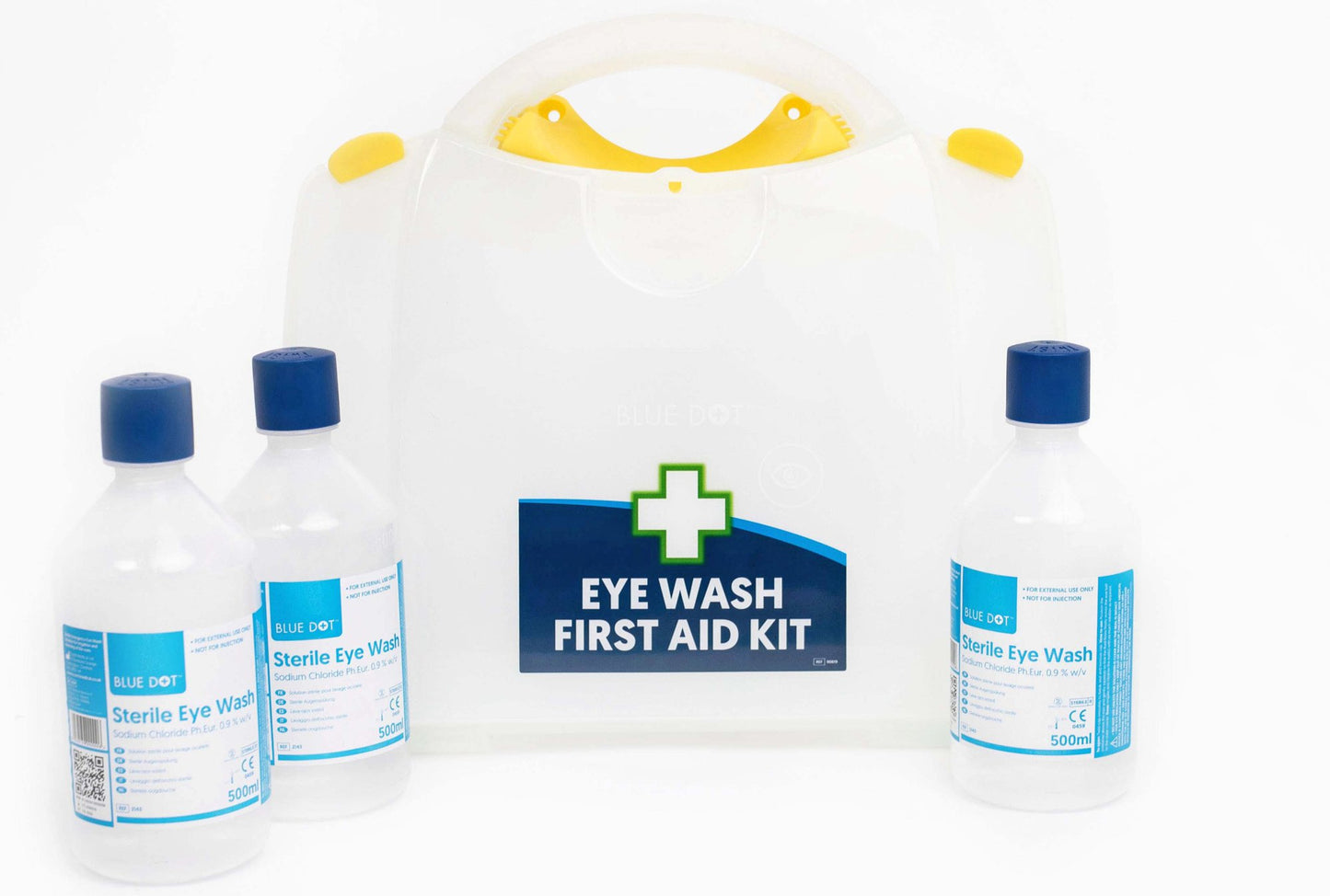 Blue Dot Triple Eye Wash Kit - PGB (Each)