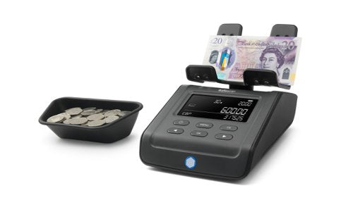 Safescan 6175 Money Counting Scales counts Queen Elizabeth & King Charles Notes - 131-0706 DD