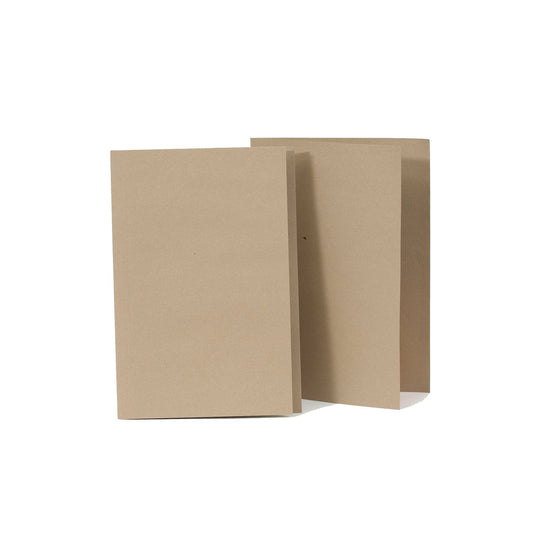 Exacompta Square Cut Folder Kraftliner Foolscap 170gsm Buff (Pack 100) - SCK-BUFZ