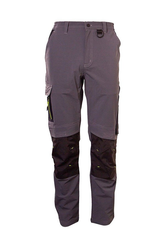 Beeswift FLEX WORKWEAR TROUSER  TWO-TONE Grey Black 40R