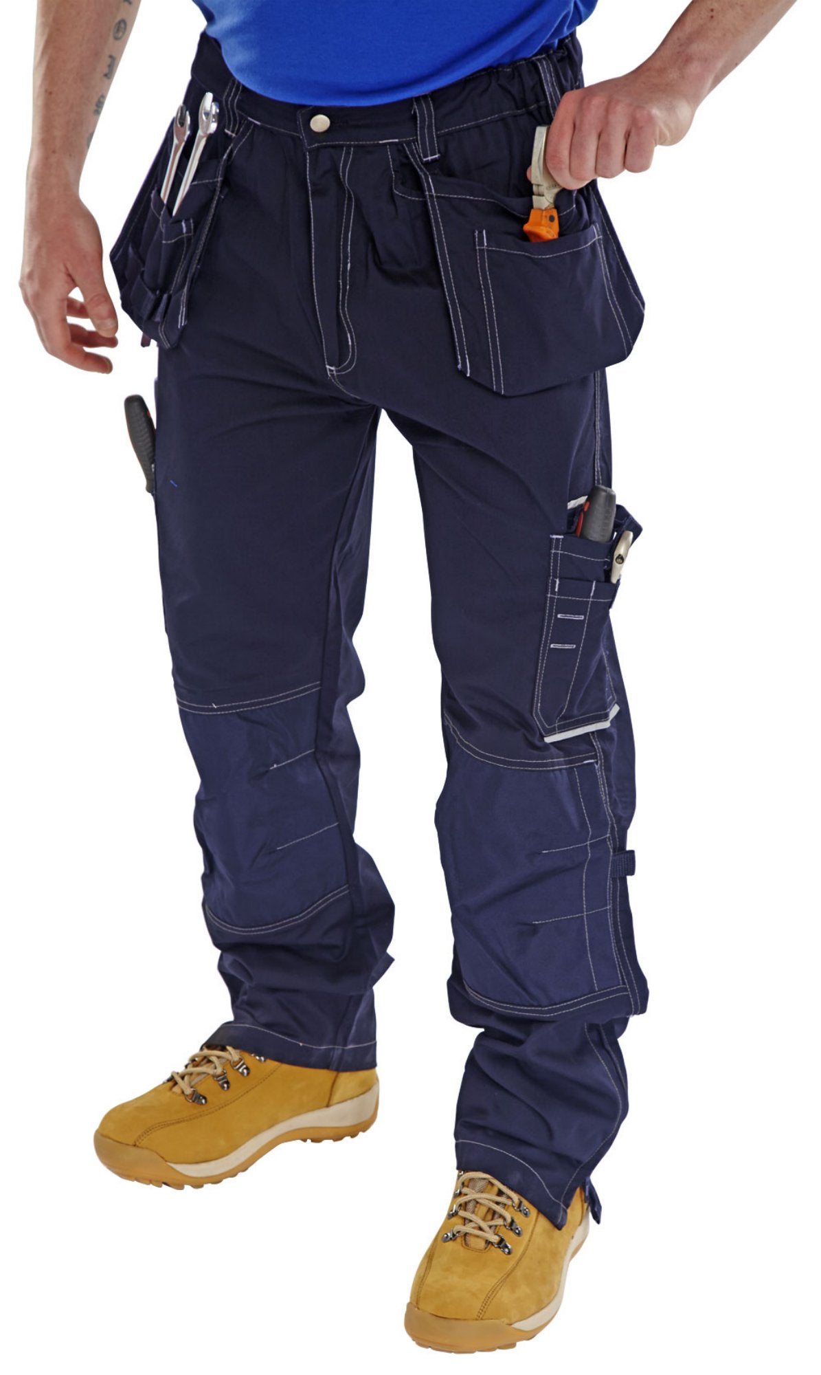 Beeswift Shawbury Multi Purpose Trouser Navy Blue 30
