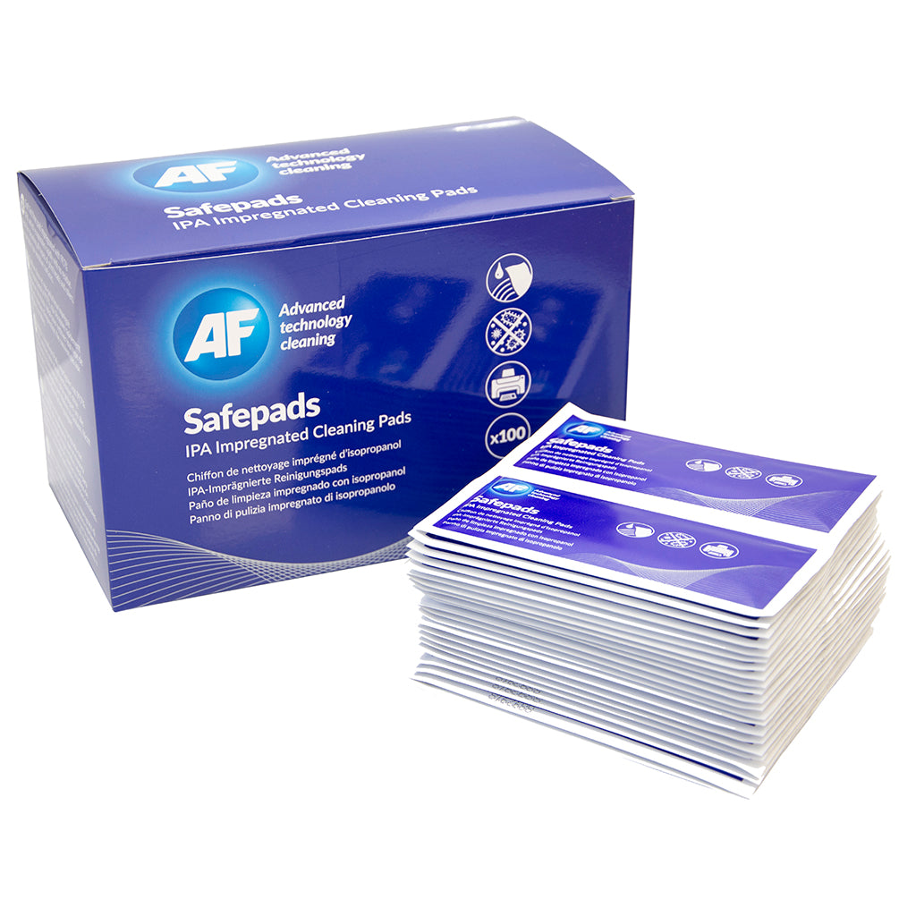 AF Safepads Cleaning Pads (Pack 100) 30005401.0001EA