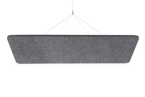 Bi-Office Archyi Sculpo (1200 x 600mm) Ceiling panel Rectangle Dark Grey - SPD040205372 DD