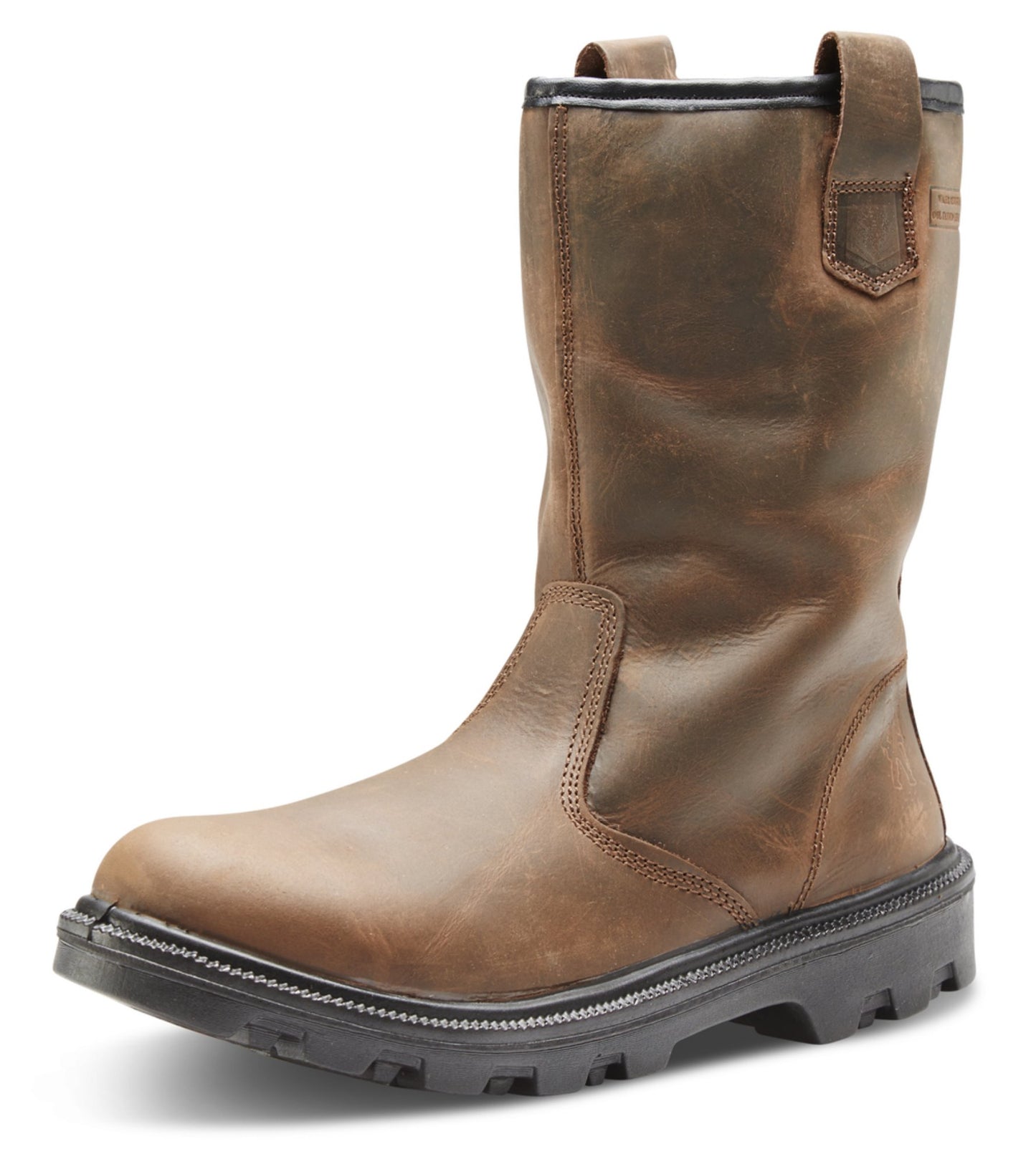 Beeswift Sherpa Dual Density Polyurethane Rubber Rigger Boot Brown 10