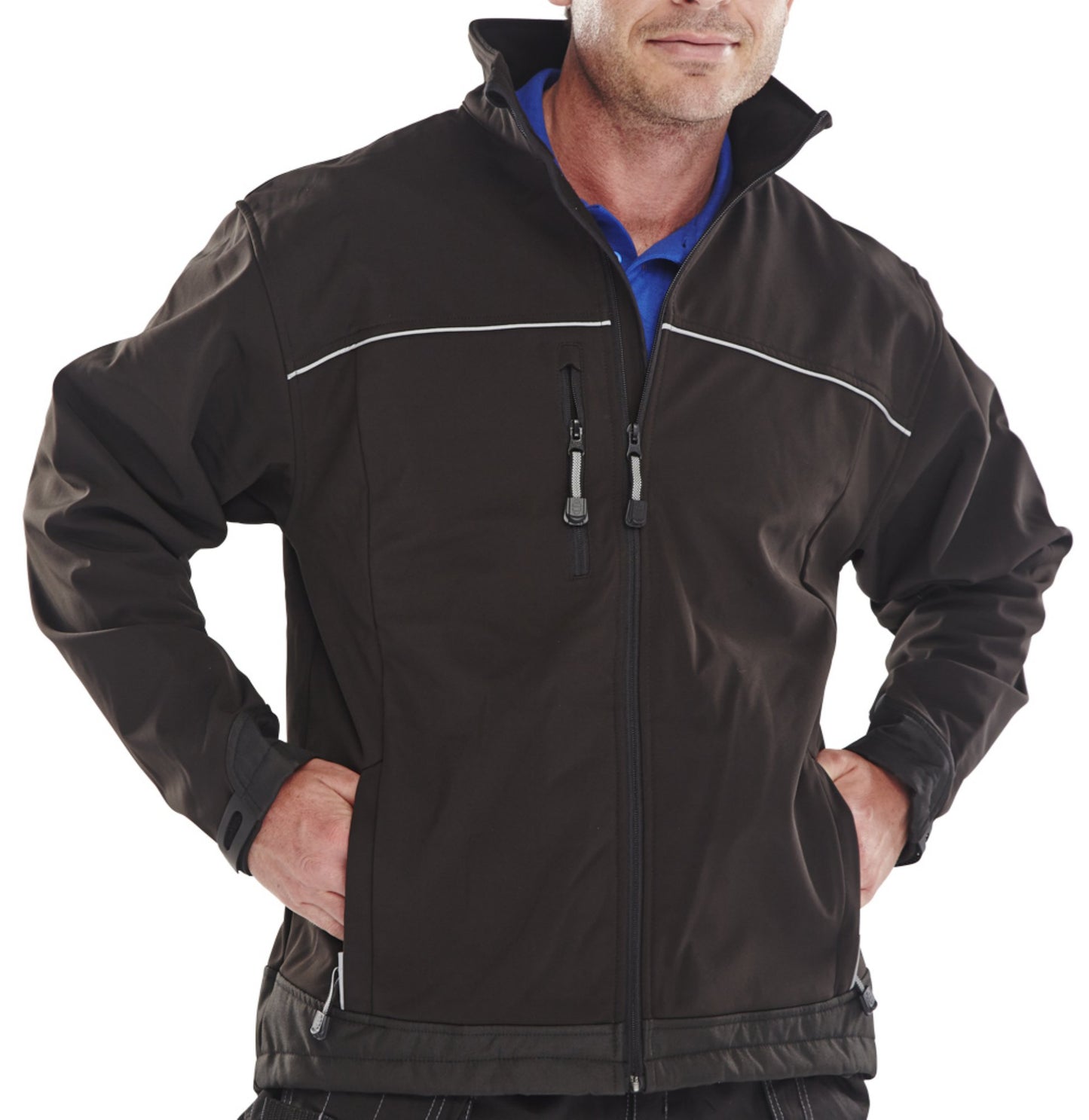 Beeswift Soft Shell Jacket Black 2XL