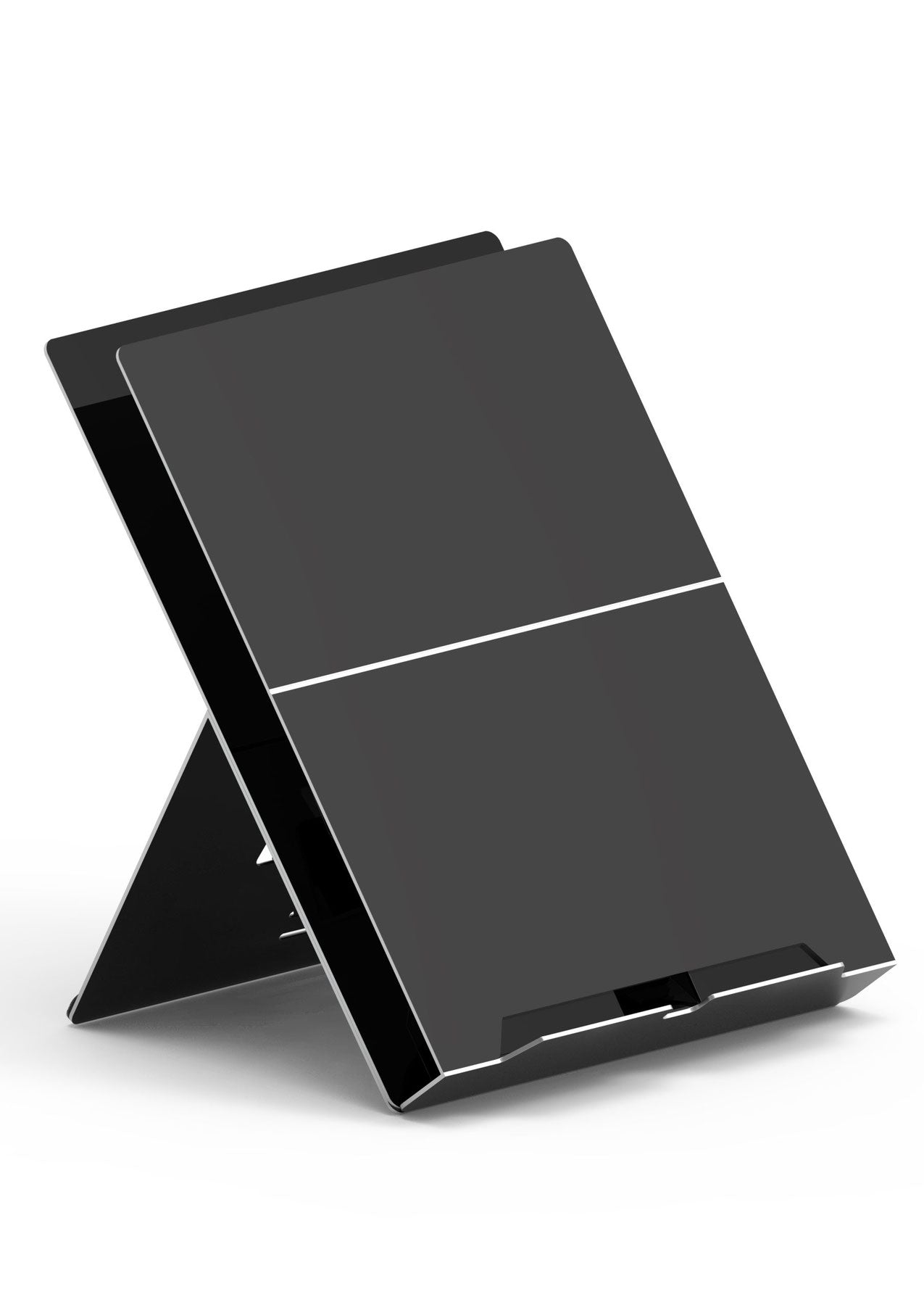 Laptop Stand with Pivotable Document Holder - Black