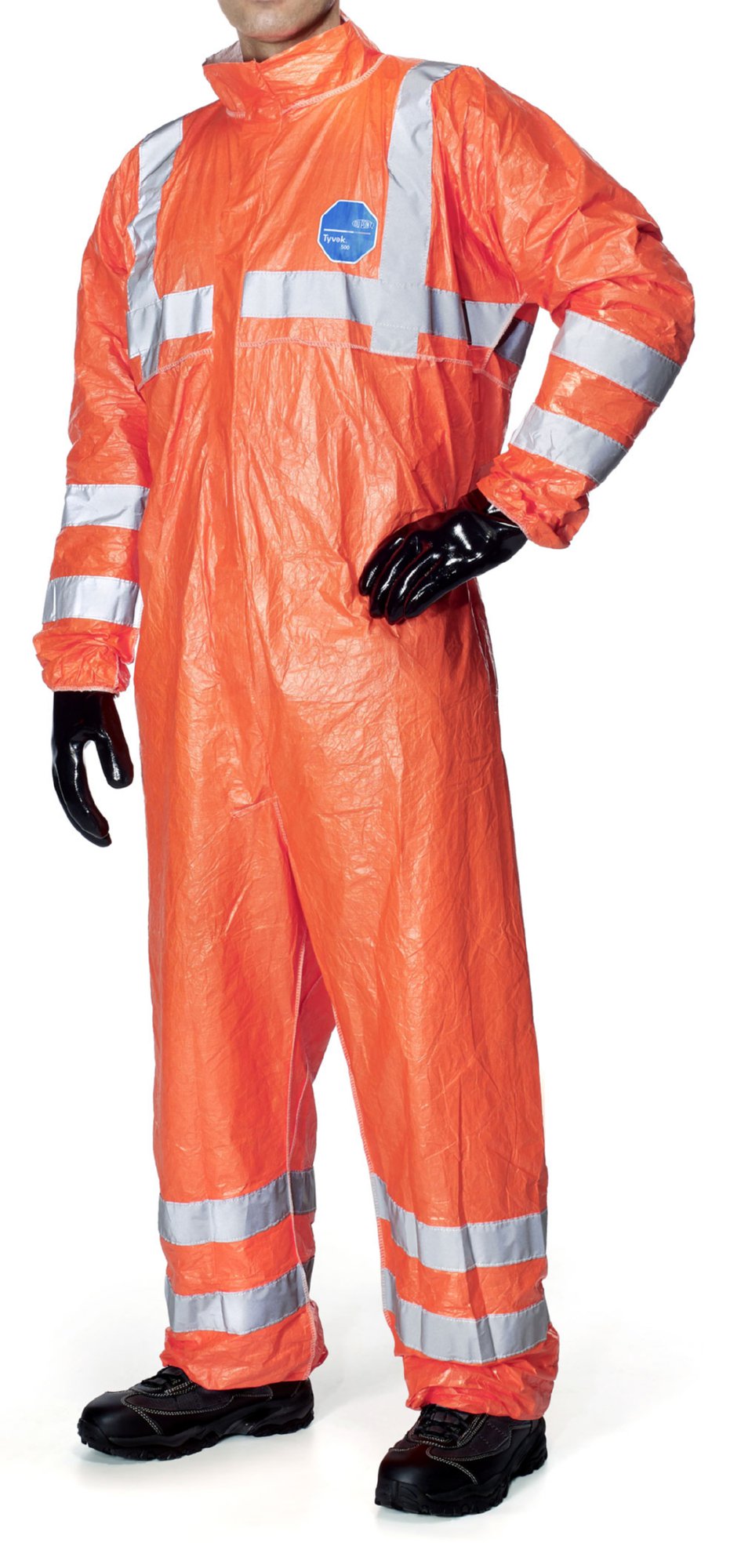 Dupont Tyvek 500 High Visibility  Orange L