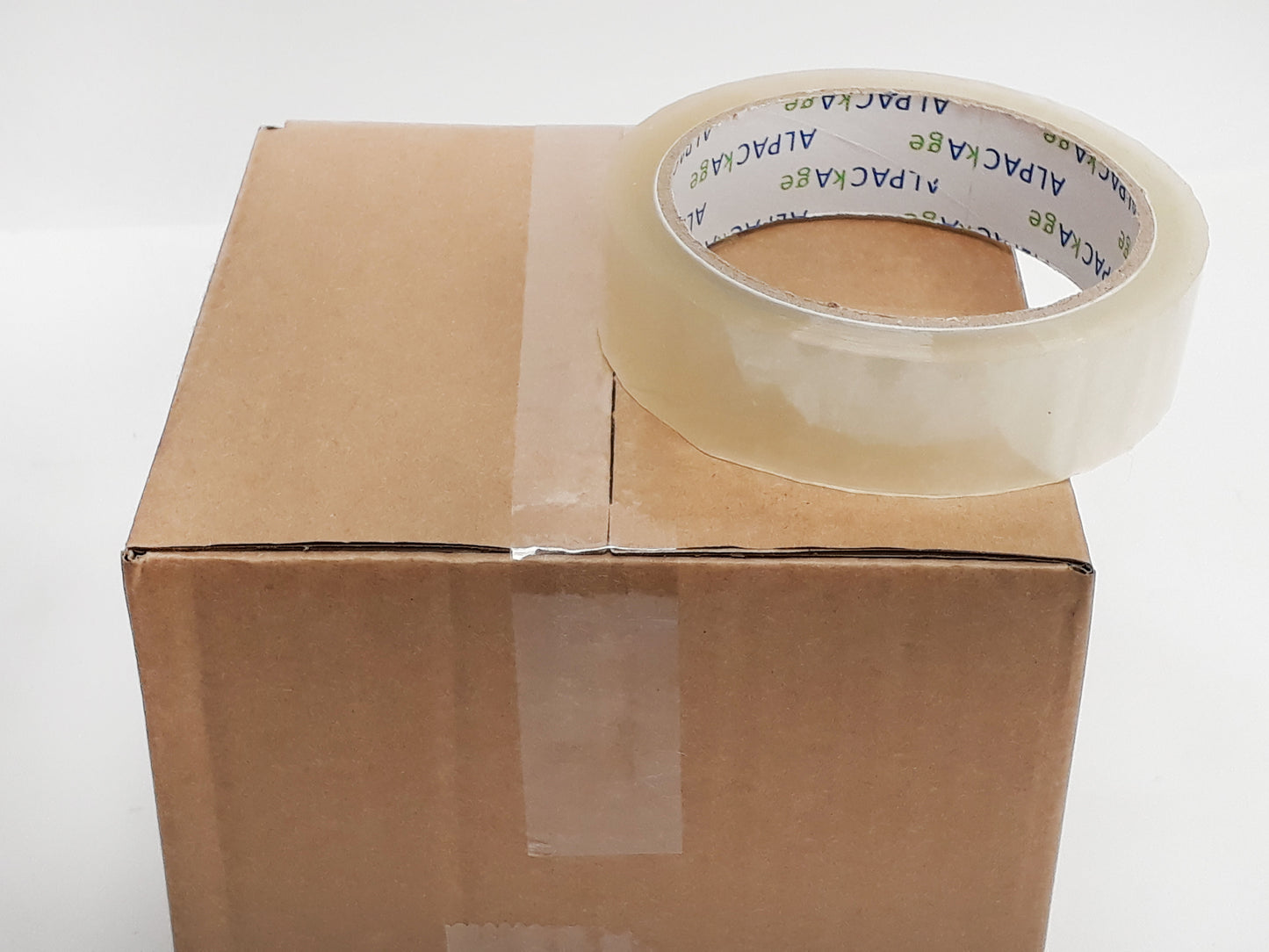 Pk 12 Clear BOPP Stationery Tape 12mm  33m  35mu TCP123335