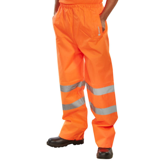 Beeswift Traffic Trousers Orange 4XL