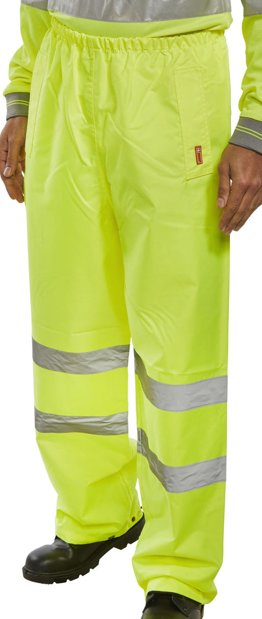 Beeswift Traffic Trousers Saturn Yellow 4XL