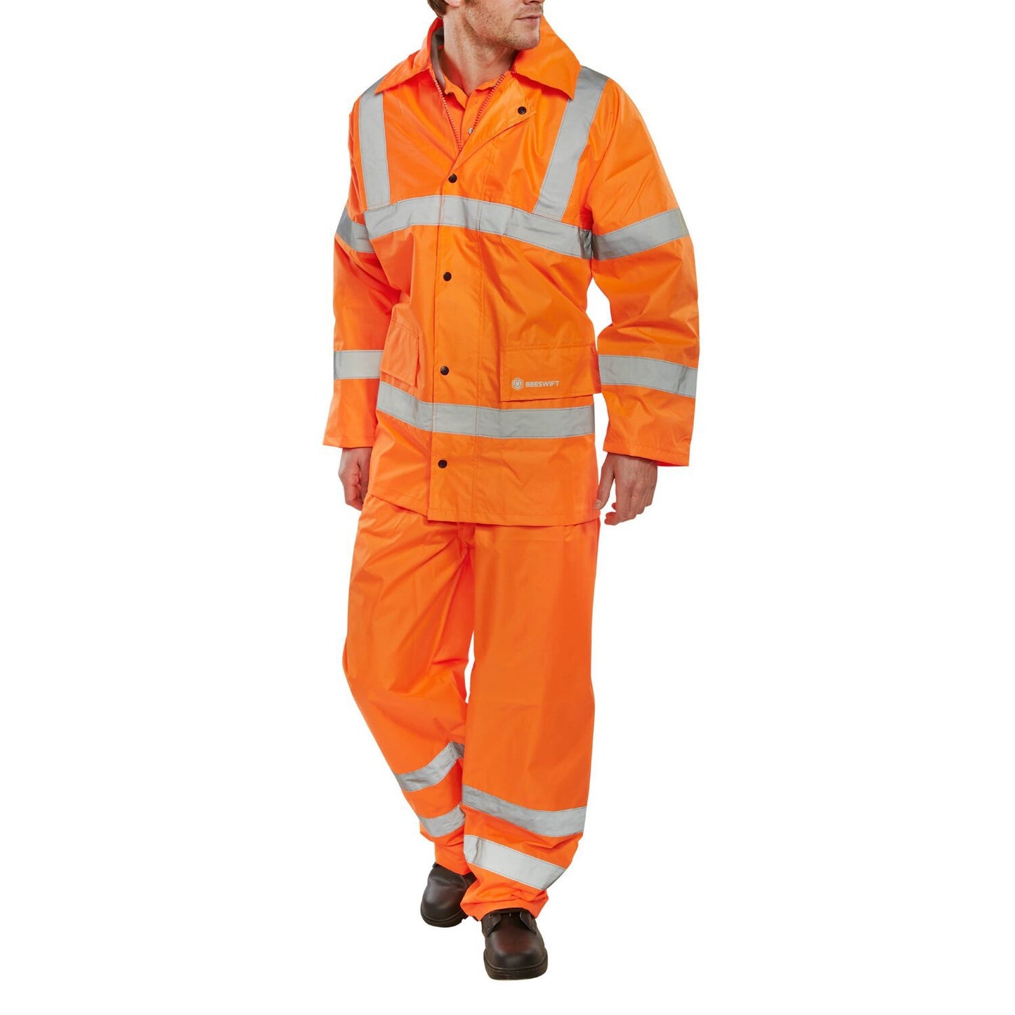 Beeswift Lightweight En471 En343 Suit Orange M