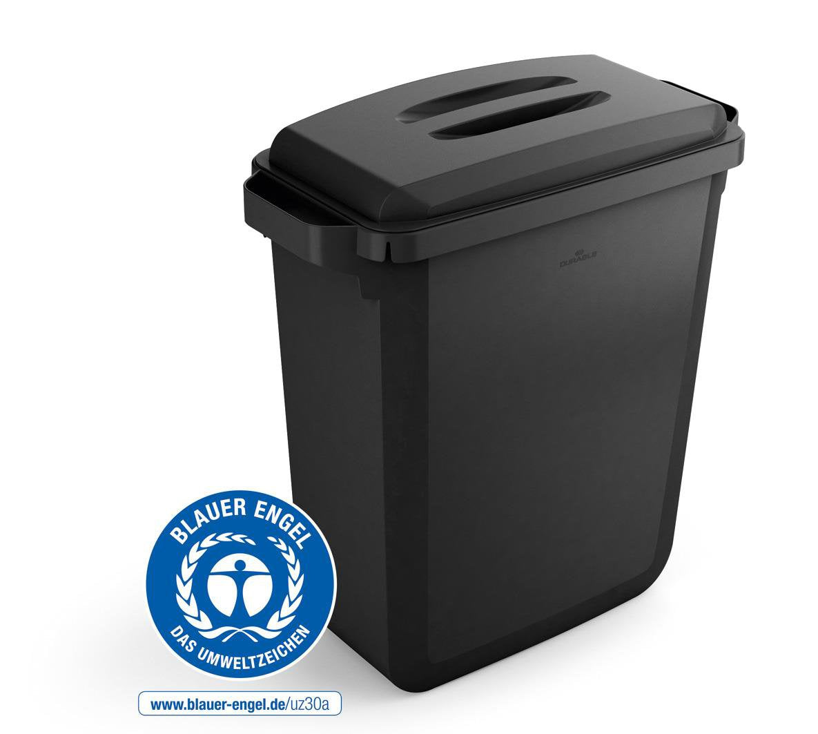 Durable DURABIN ECO 60L Bin + Black Lid