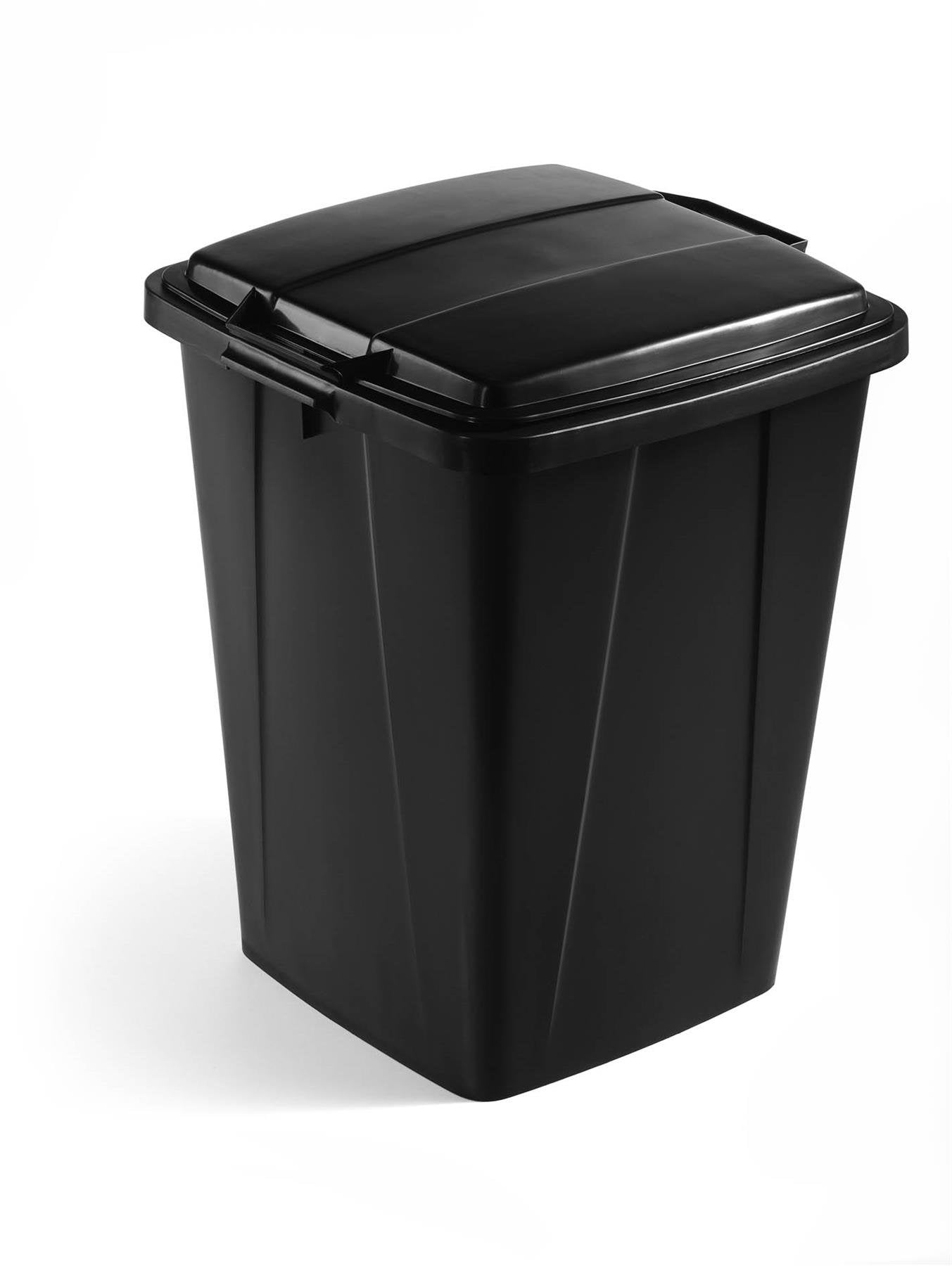 Durable DURABIN 90L ECO Black + Lid