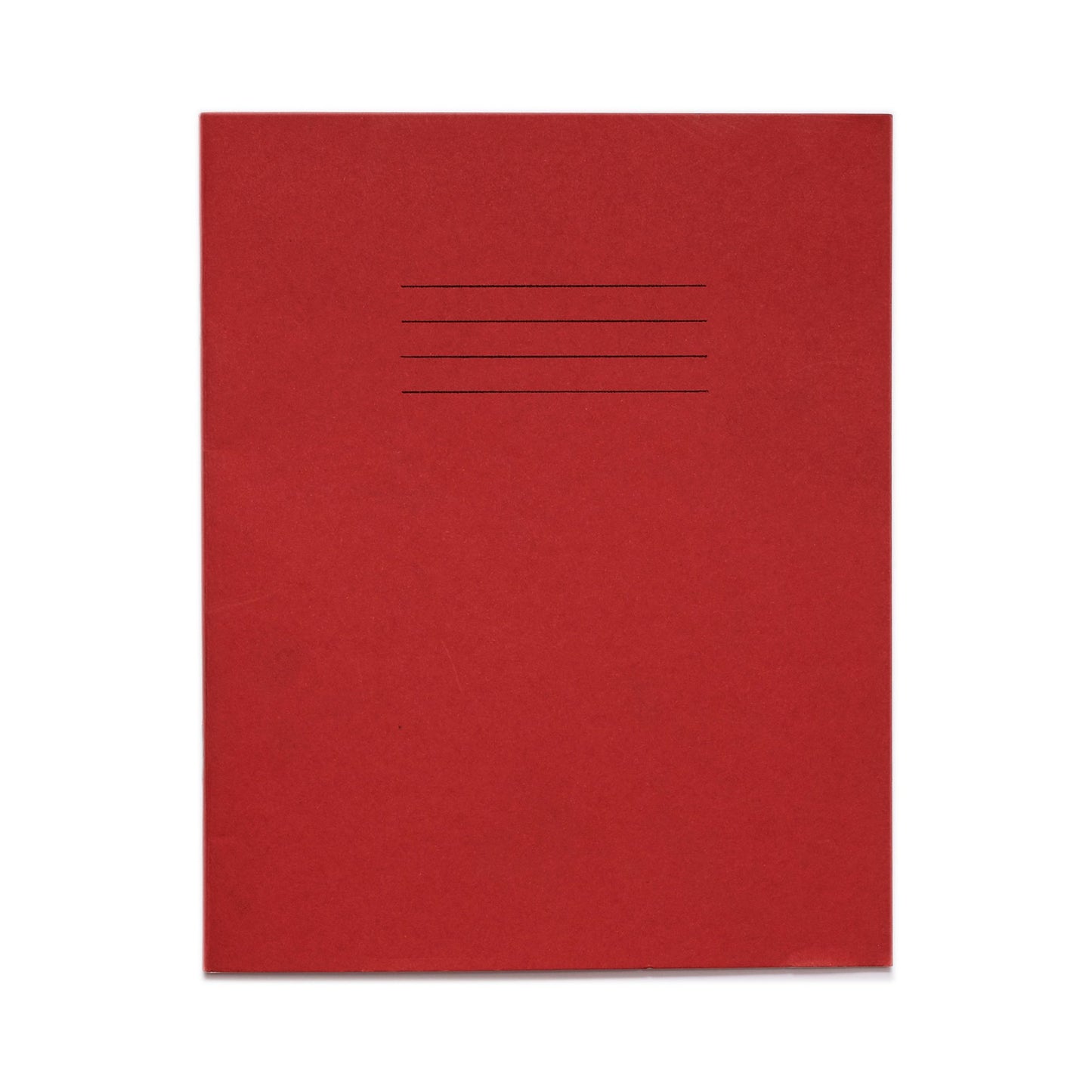 RHINO 8 x 6.5 Exercise Book 32 Page Red F12 (Pack of 100)
