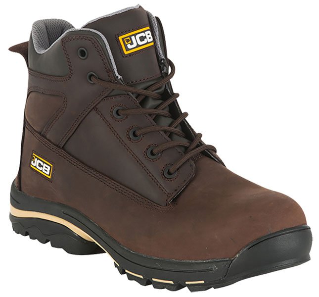 JCB Workmax Dark Brown Boot Size 07