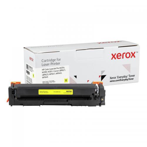Xerox Everyday Toner For HP CF542X/CRG-054HY Yellow Laser Toner 006R04182