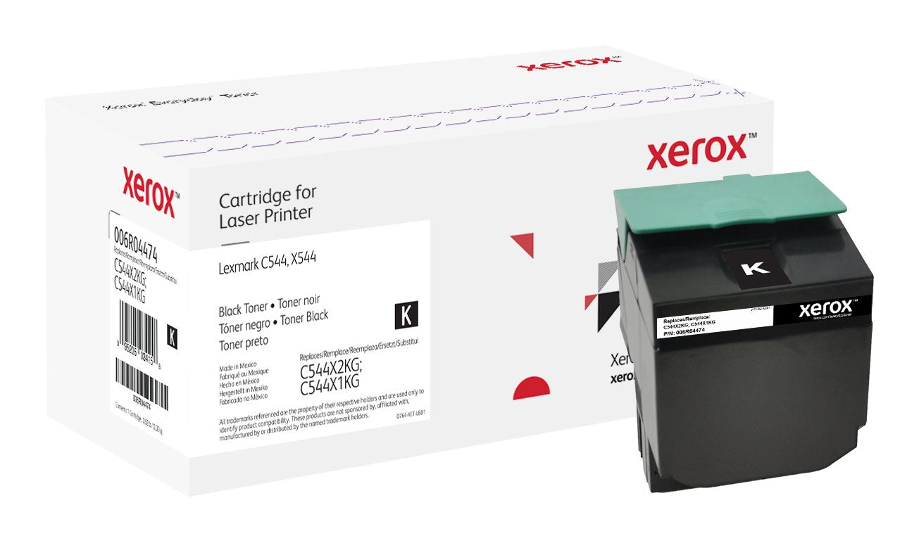 Xerox Everyday Toner For Lexmark C544X2KG C544X1KG Extra High Capacity Black Laser Toner 006R04474 WHILE STOCK LASTS