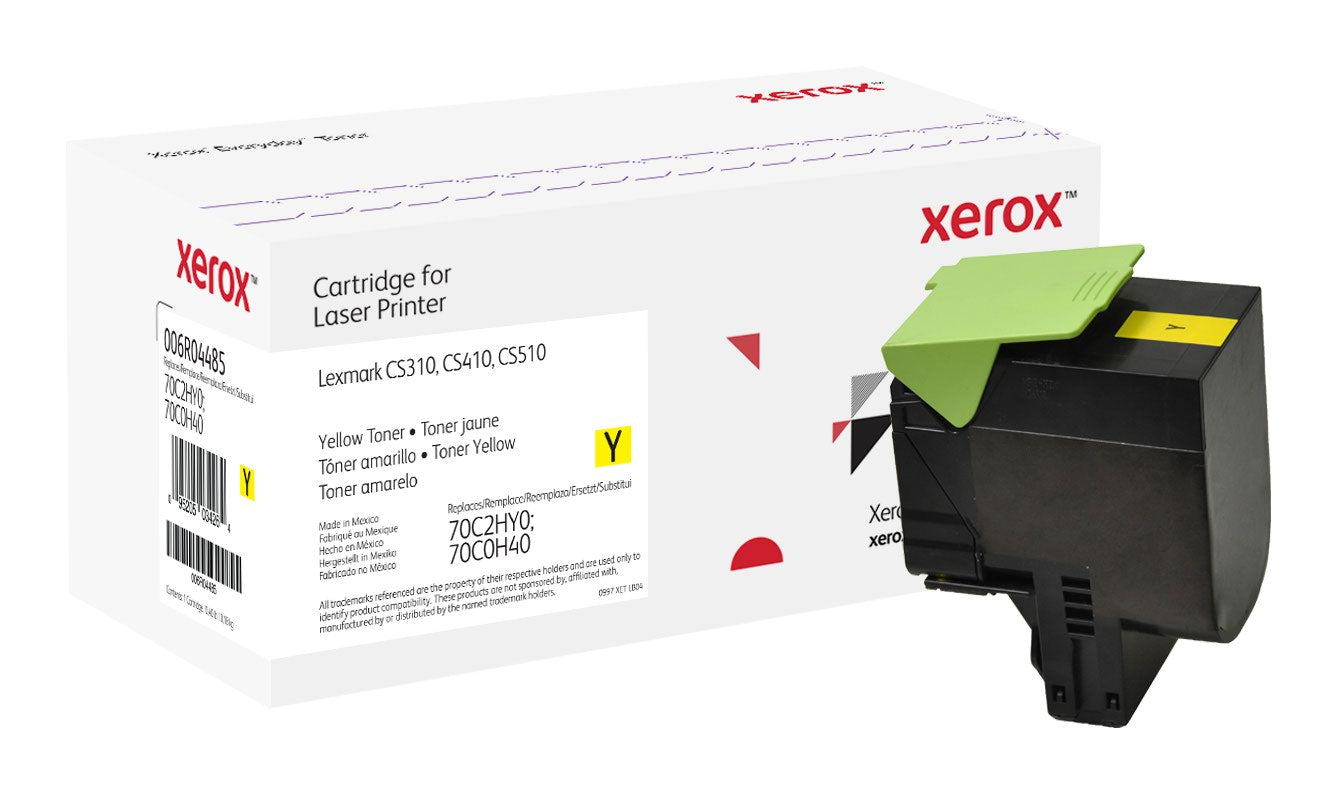 Xerox Everyday Toner For Lexmark 70C2HY0 70C0H40 High Capacity Yellow Laser Toner 006R04485 WHILE STOCK LASTS