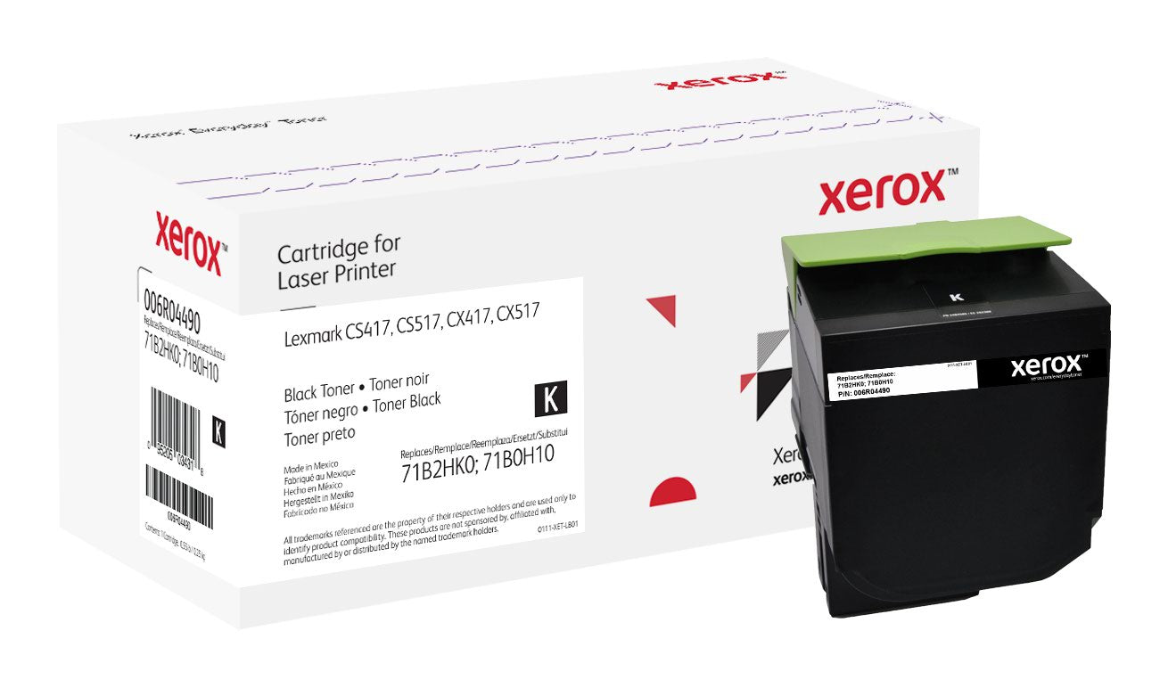 Xerox Everyday Toner For Lexmark 71B2HK0 71B0H10 High Capacity Black Laser Toner 006R04490 WHILE STOCK LASTS