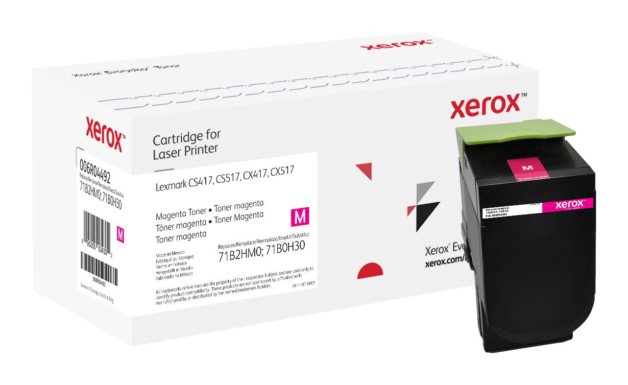 Xerox Everyday Toner For Lexmark 71B2HM0 71B0H30 High Capacity Magenta Laser Toner 006R04492 WHILE STOCK LASTS
