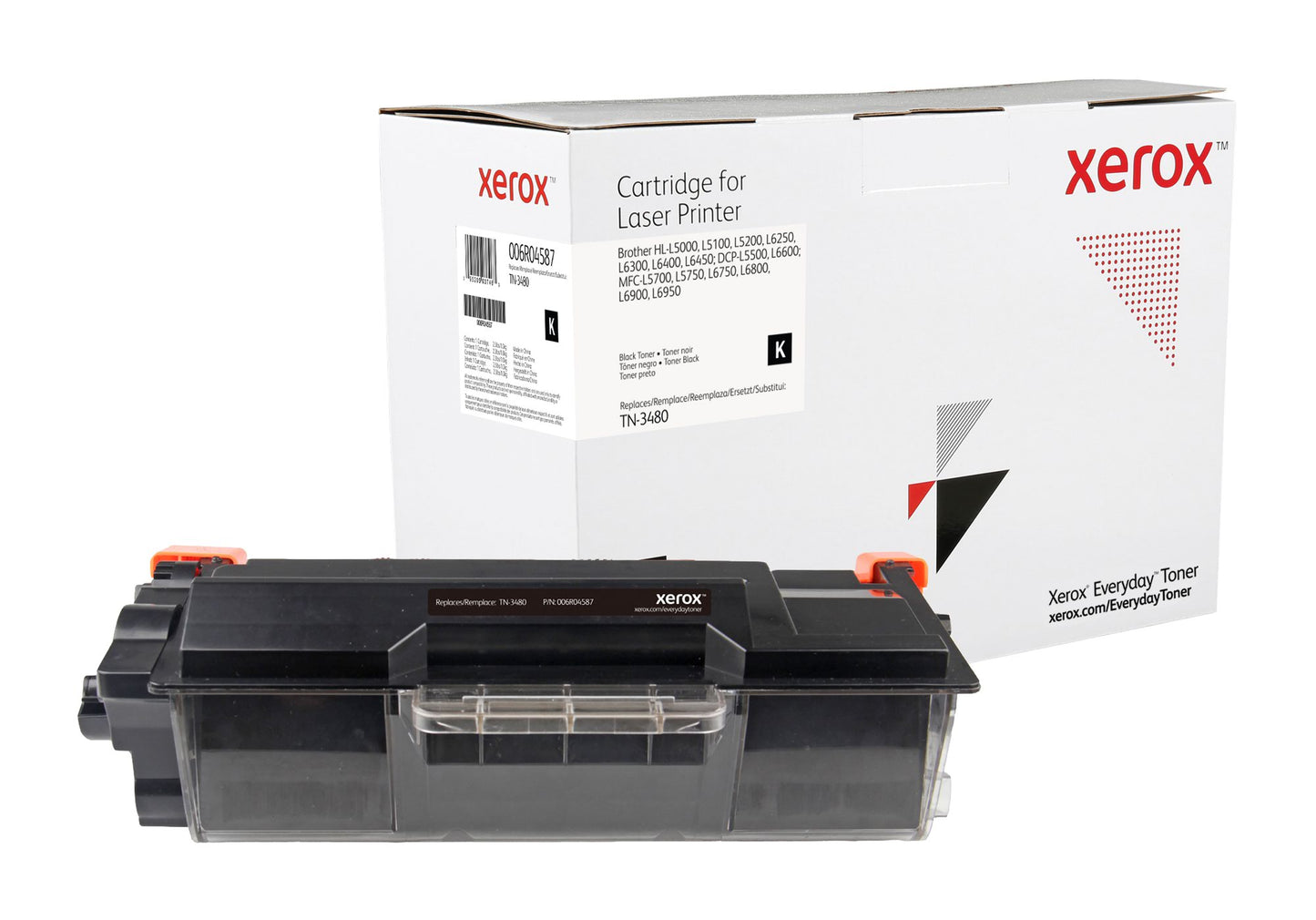 Xerox Everyday Toner For Brother  TN3480 Black Laser Toner 006R04587
